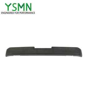 Close-up of YSMN bumper material shows sturdy, weather-resistant construction.