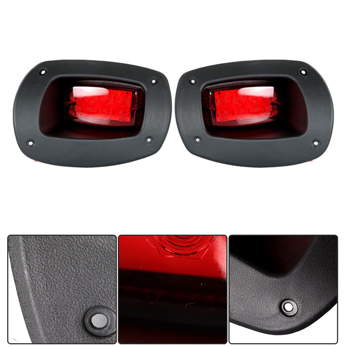 12V operation designed for standard golf cart power systems