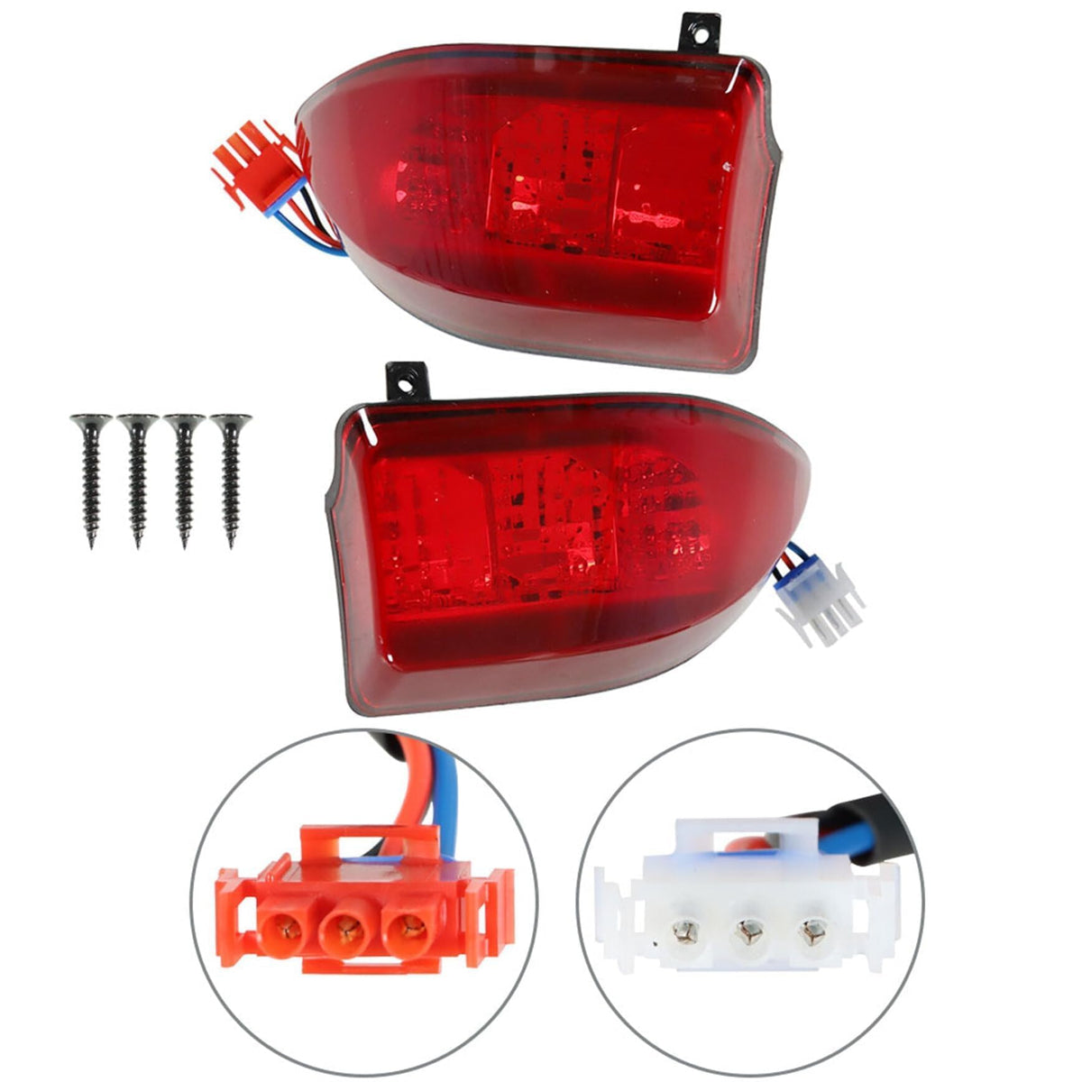YSMN taillight pack for Club Car Precedent includes both sides.