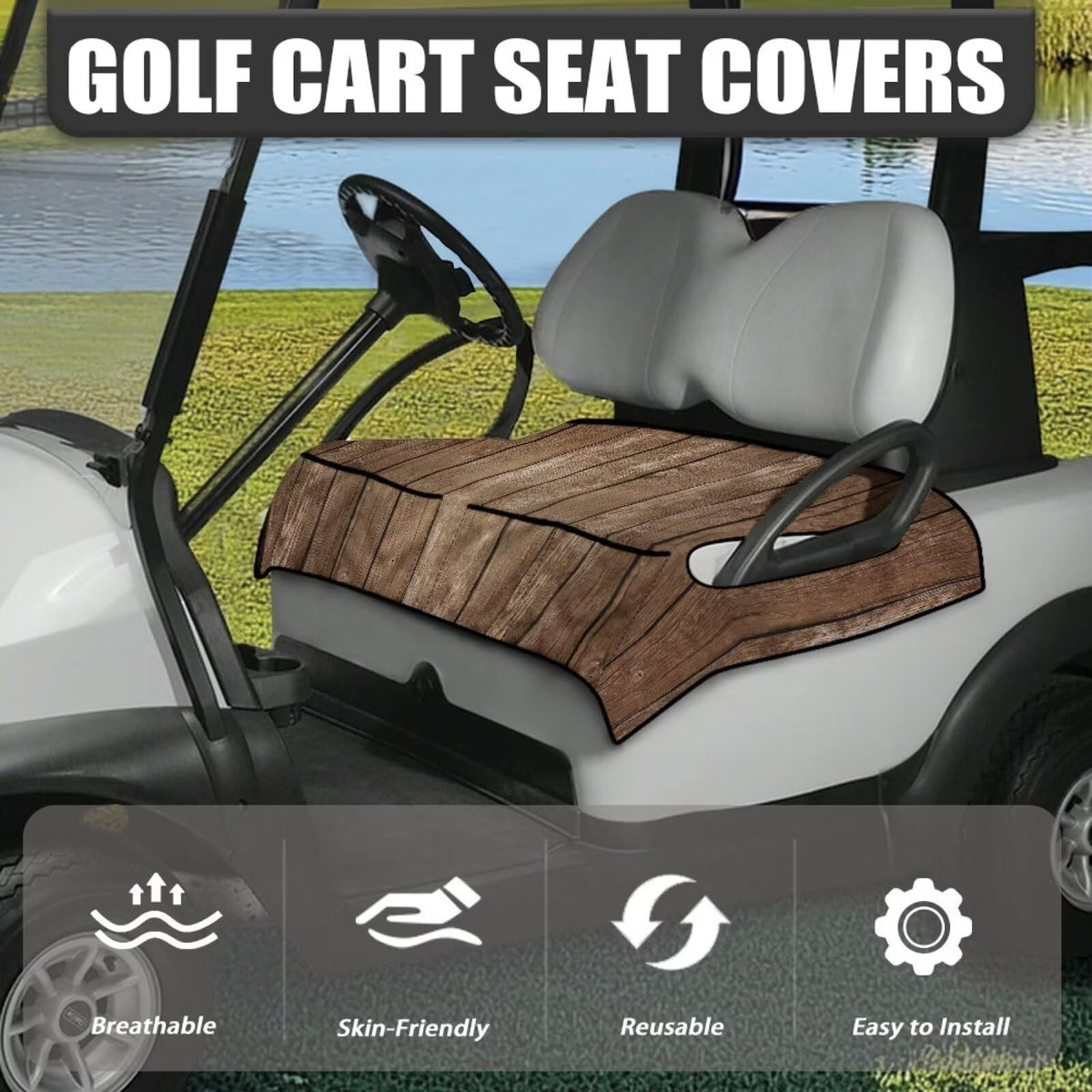 Yspwyqan anti-slip blanket secured on seat armrest