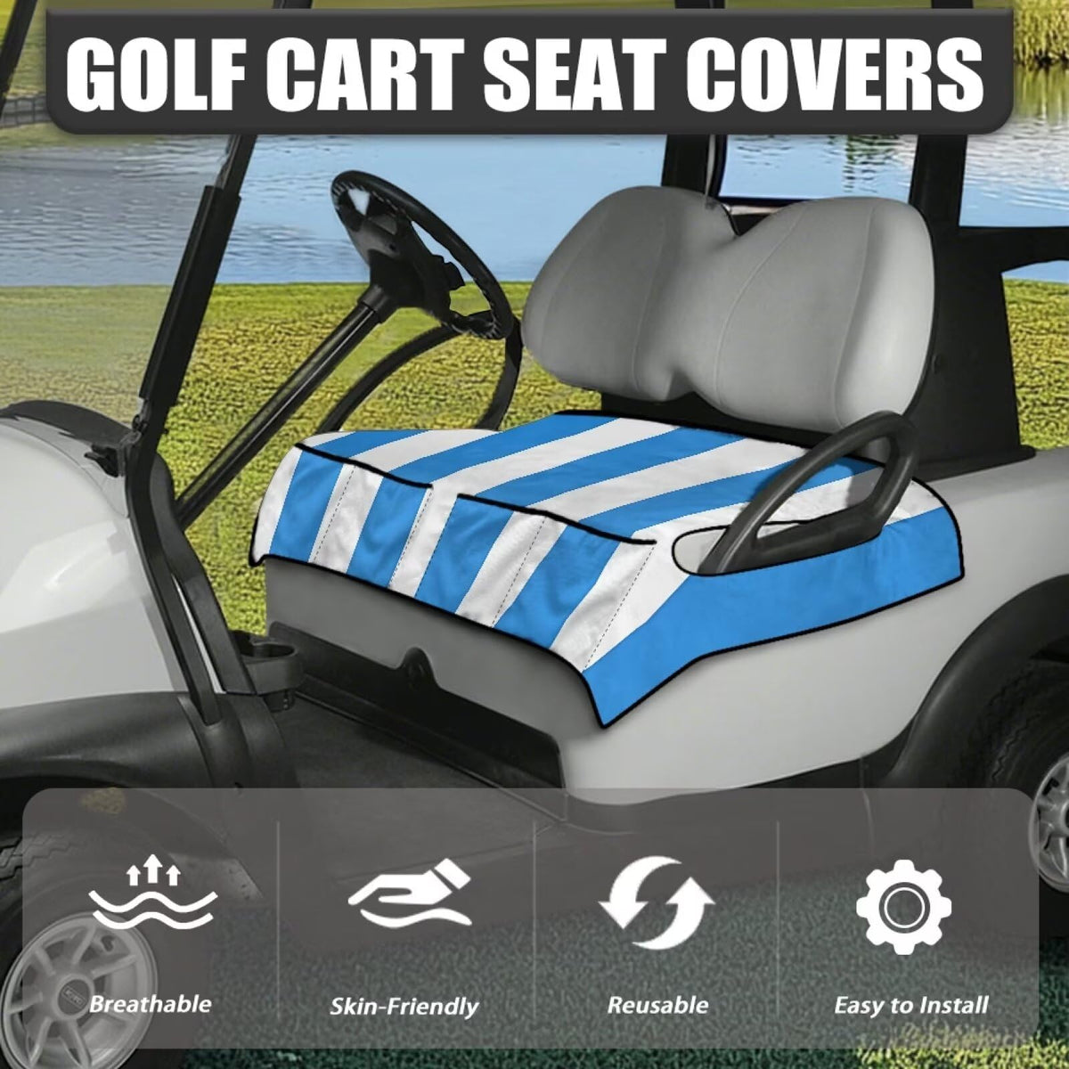 Yspwyqan universal size fits EZGO Yamaha Club Car carts