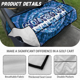 Yspwyqan easy one-step install on a golf cart with no tools needed.