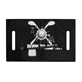 Yspwyqan breathable polyester fabric helps reduce seat heat buildup.