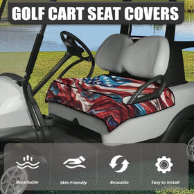 Yspwyqan anti-slip seat cover secured to armrests