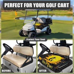 Yspwyqan anti-slip seat cover stays in place during rides.
