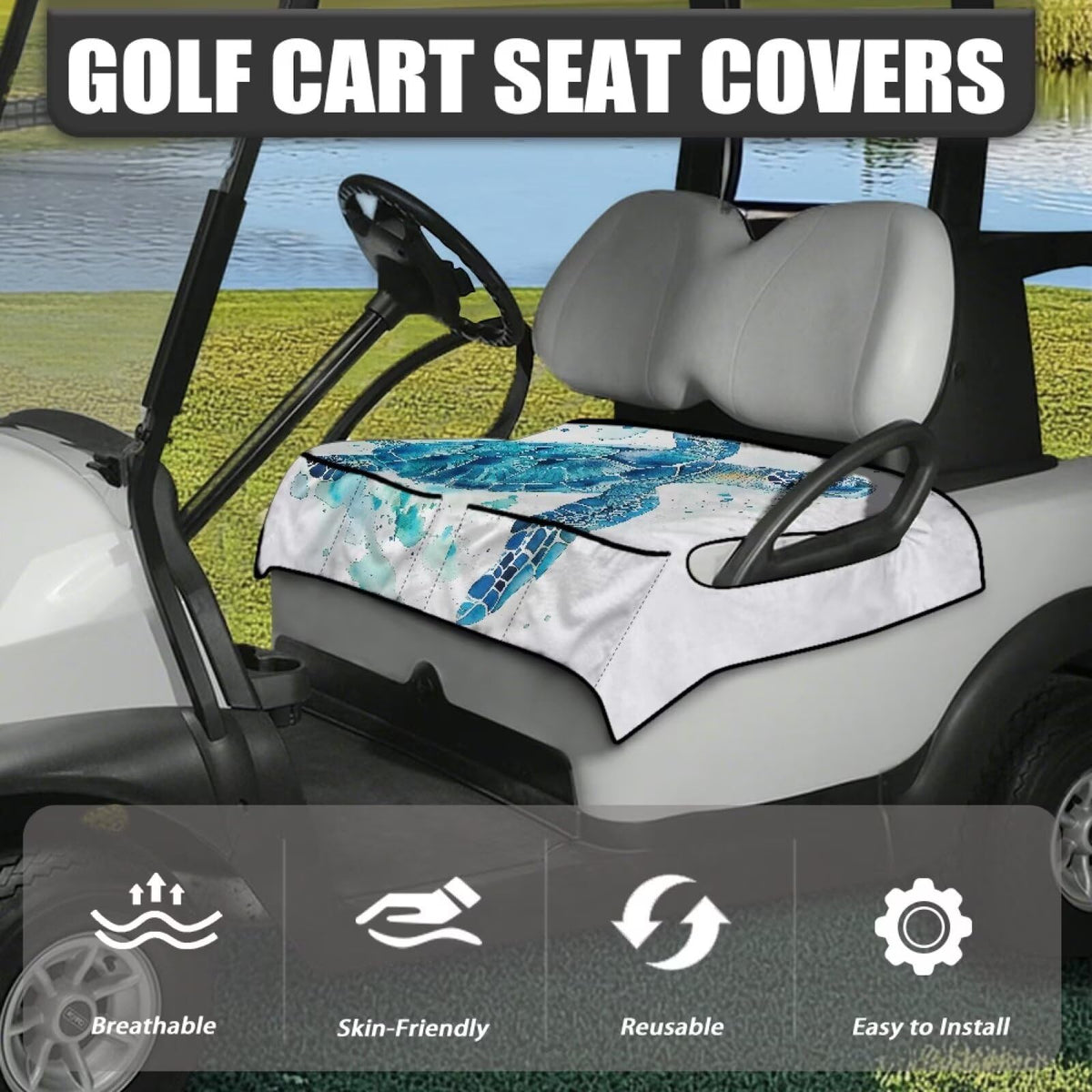 Yspwyqan durable seat cover resists wear and maintains color