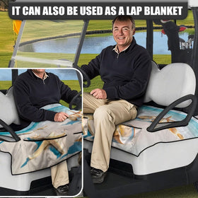 Yspwyqan Shell Starfish seat cover anti-slip keeps seat in place.