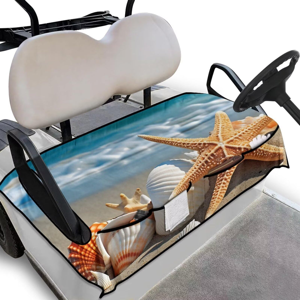 Yspwyqan Starfish seat cover designed to keep golf cart seats breathable and comfortable.