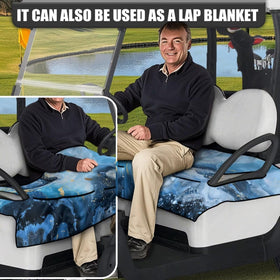 Yspwyqan universal-fit 133x82 cm seat cover protects against wear in all seasons.