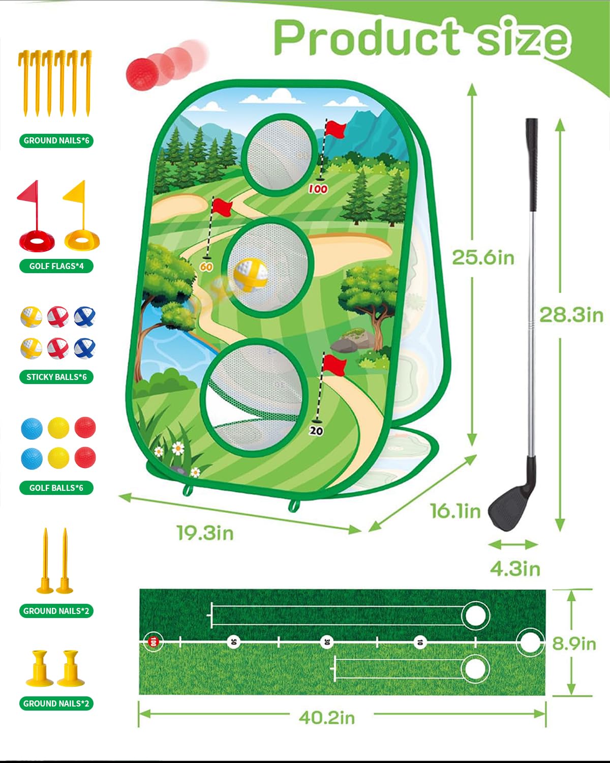 YSZZYSM three-sided chipping net with target boards