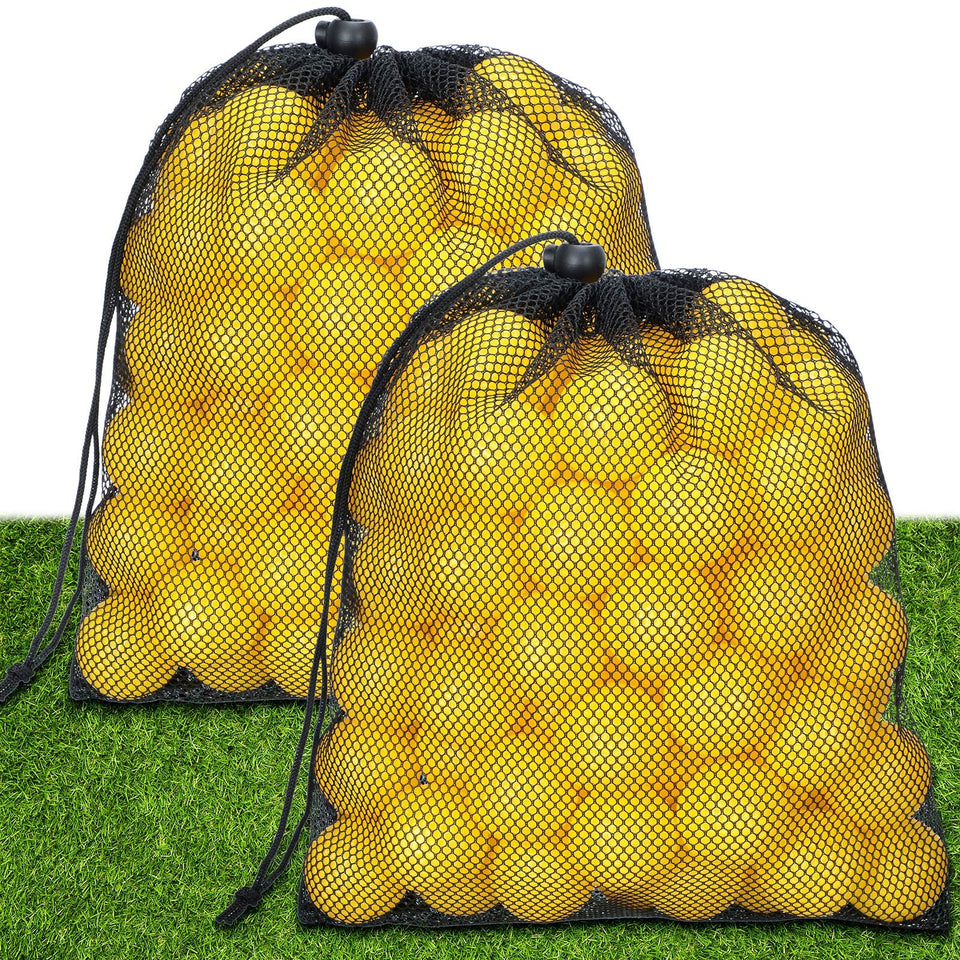 Yunsailing 120-pcs yellow plastic golf balls for practice and play.