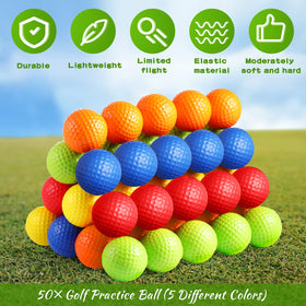 Yunsailing red foam golf balls, precise swing feedback