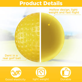Yunsailing hollow-design balls offer light, durable practice feel.