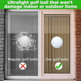 Yunsailing lightweight plastic golf balls—waterproof for all weather