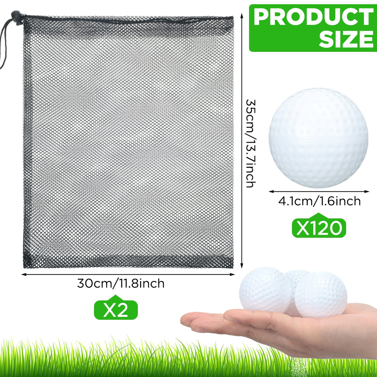 Yunsailing hollow-design golf balls—lightweight for easy practice