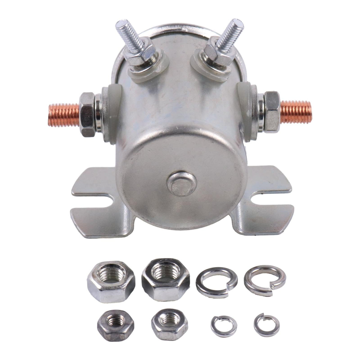 YUVANT solenoid side view highlighting rugged terminals for durable golf cart performance