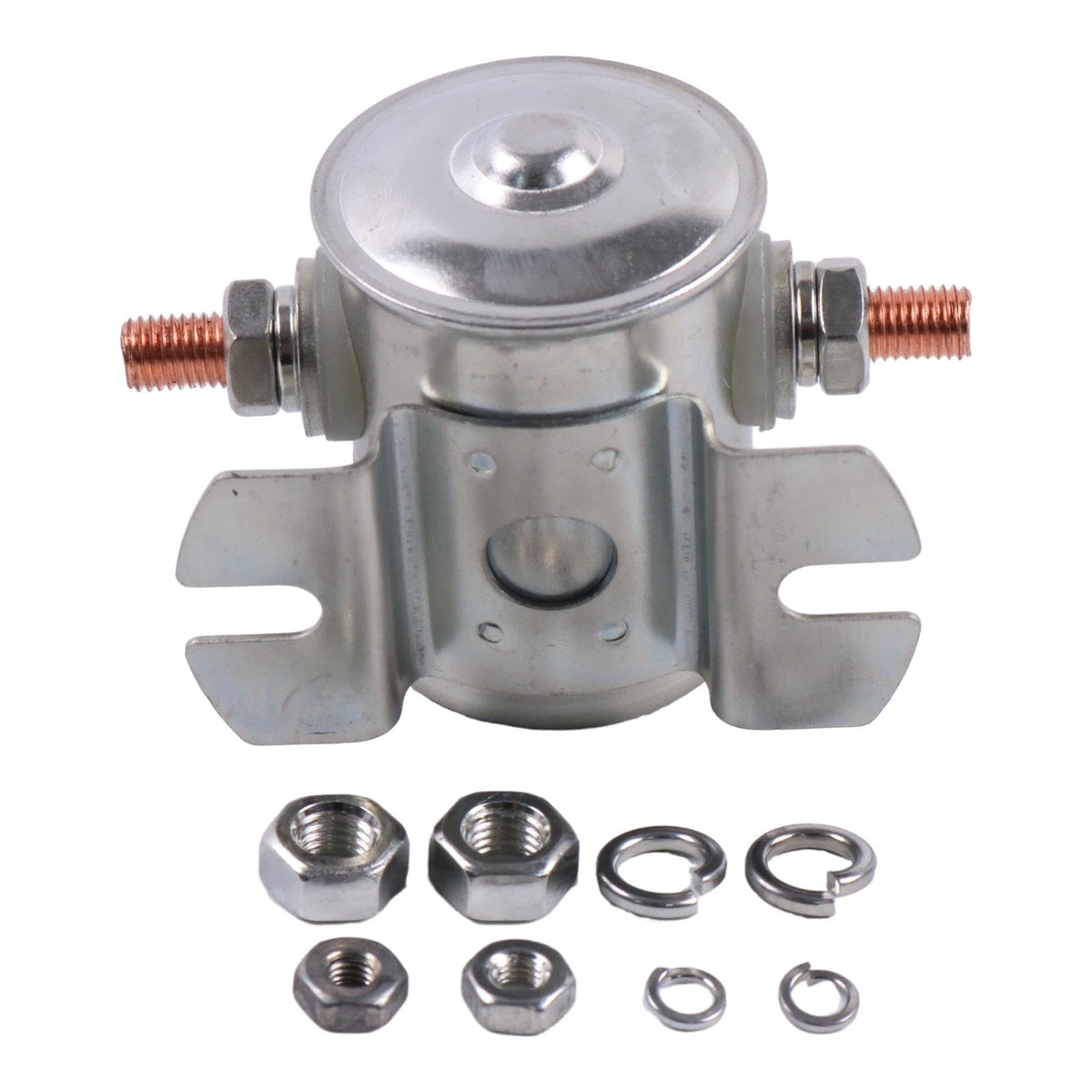 YUVANT 12V solenoid terminal contacts close-up for reliable actuation
