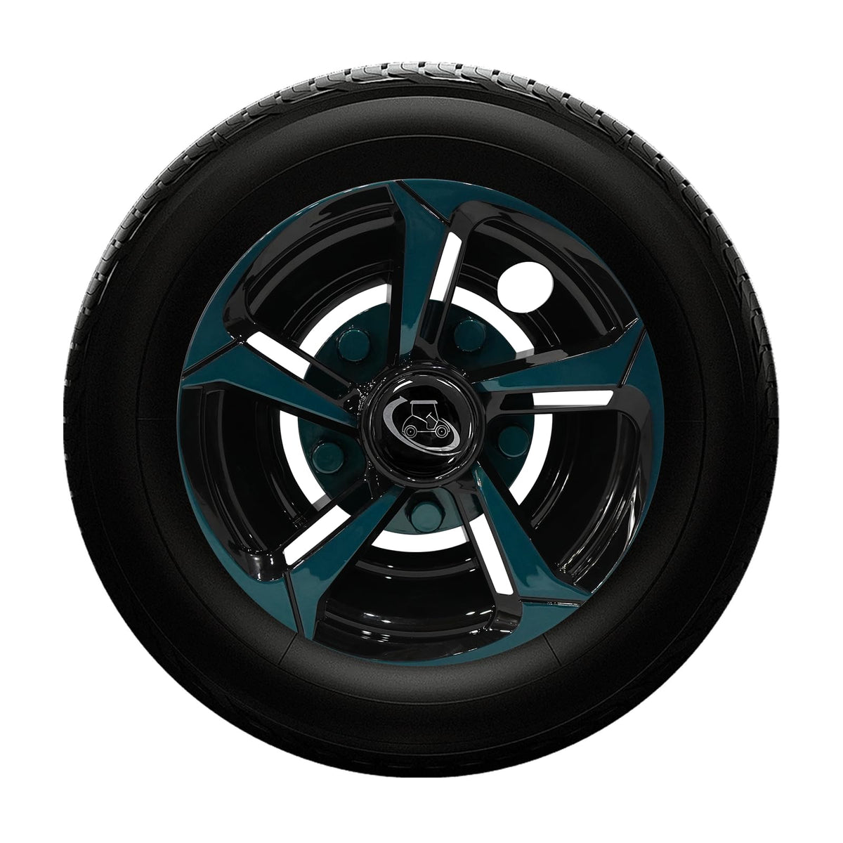 YUWEIDG0769 quick-install guide for 8-inch hub caps