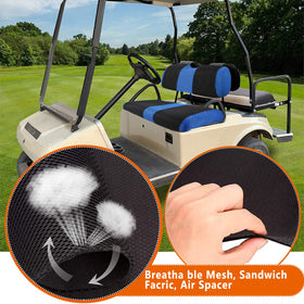 YUWEIDG0769 breathable seat cover helps stay cool on sunny days