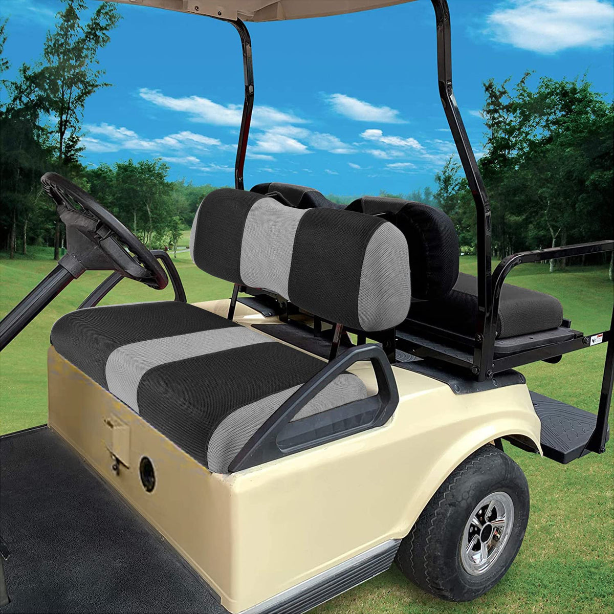 YUWEIDG0769 compatible with Club Car DS, clear fit guide