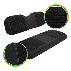 YUWEIDG0769 compatible rear seat for Club Car and Yamaha carts indoors