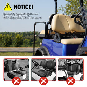 YUWEIDG0769 color variants image shows outdoor-friendly options for golf carts.