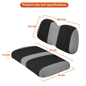 YUWEIDG0769 tool-free, quick install on golf cart seats