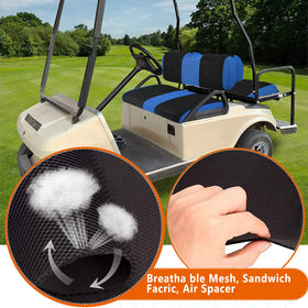 YUWEIDG0769 EZGO front-seat cushion cover keeps cushions clean