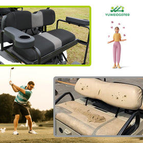 YUWEIDG0769 EZGO TXT back seat cover shields upholstery from wear