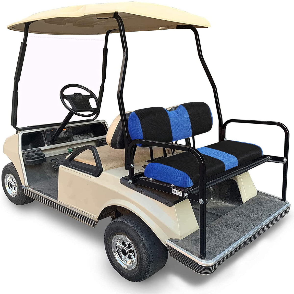 YUWEIDG0769 EZGO winter-use seat cover adds warm comfort