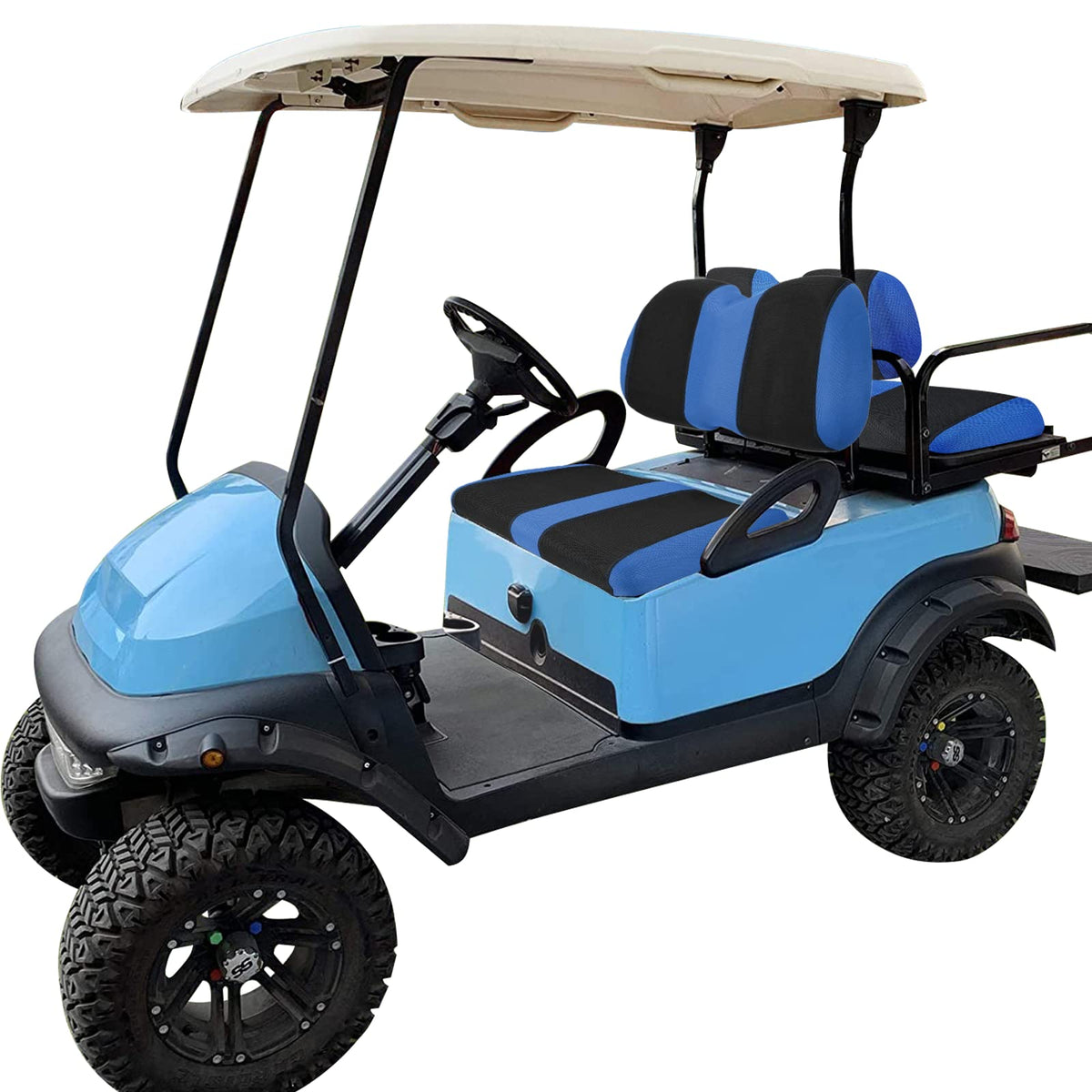 YUWEIDG0769 front backrest cover, blue, improves grip and easy cleaning.
