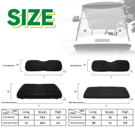 YUWEIDG0769 front backrest cover adds premium look and full protection