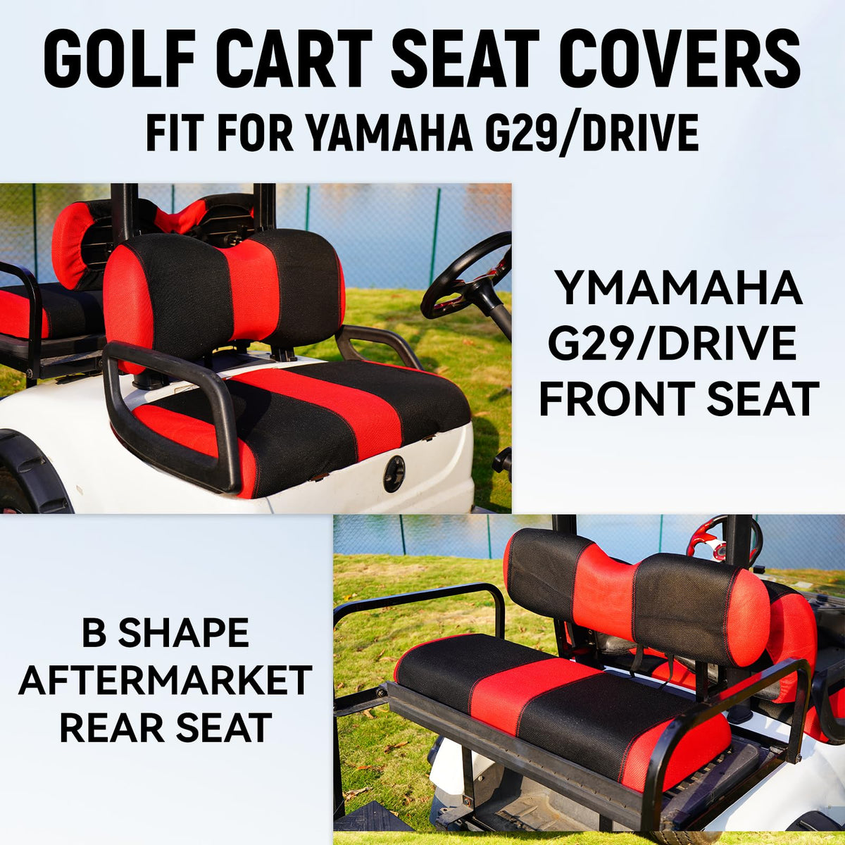YUWEIDG0769 front seat backrest cover protects and keeps clean