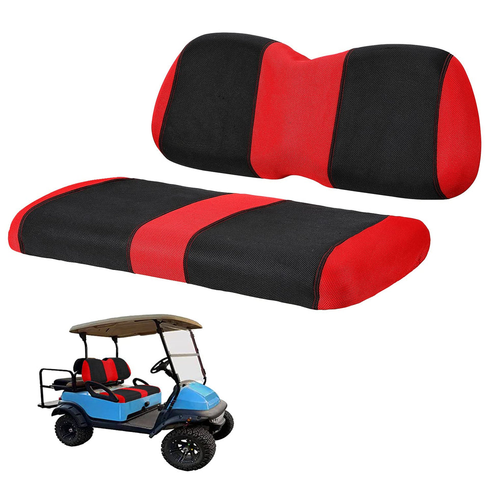 YUWEIDG0769 front seat cover for Club Car Precedent refreshes style and protects from wear.