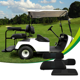 YUWEIDG0769 front seat cover for EZGO TXT protects seats with durable vinyl and comfort padding