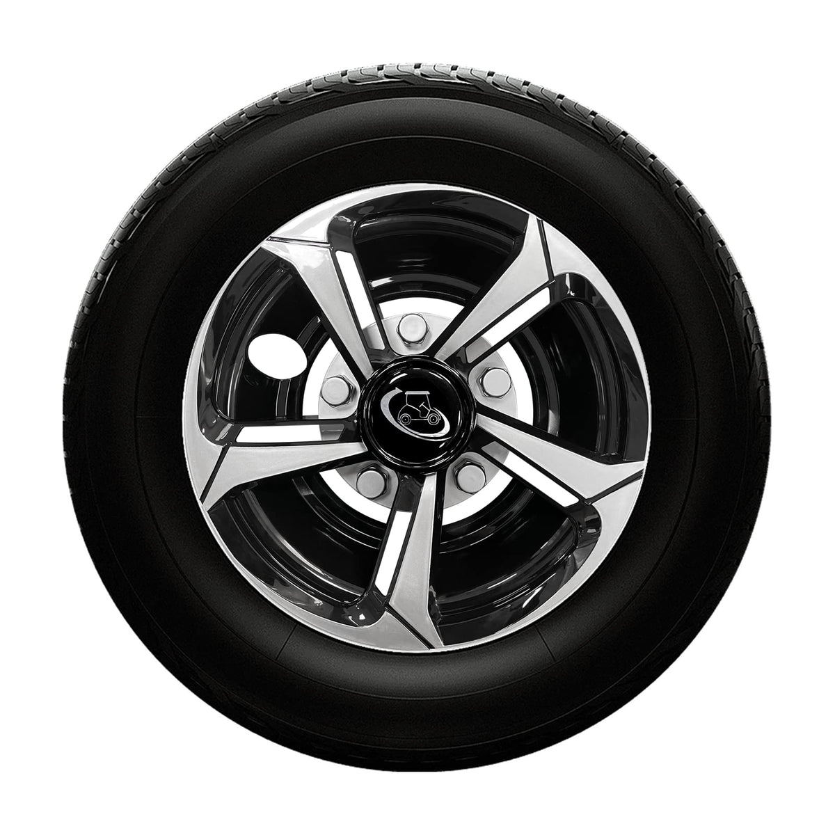 YUWEIDG0769 golf cart rim stickers highlight style and compatibility