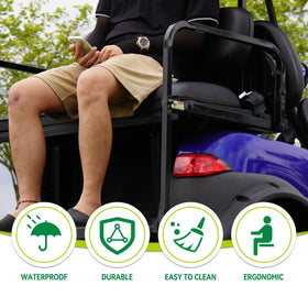 YUWEIDG0769 golf cart seat dimensions — universal fit for flip seats.