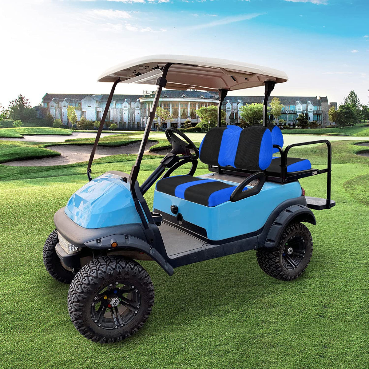 YUWEIDG0769 kit includes front and rear covers, blue, complete upgrade in one package.
