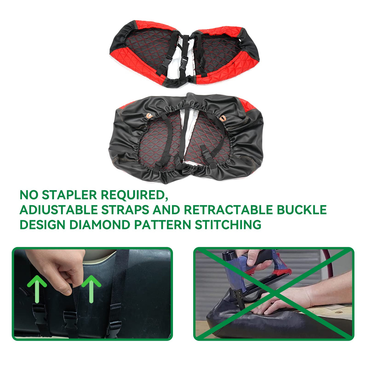 YUWEIDG0769 luxury look upgrade for older golf carts