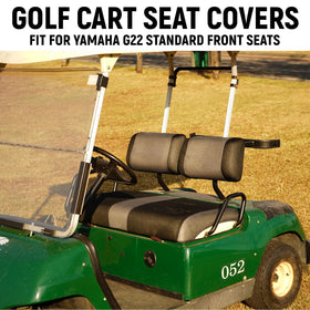 YUWEIDG0769 rear seat cover for Yamaha G22 resists weather and wear for outdoor rides.