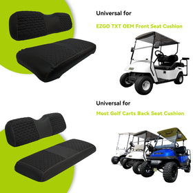 YUWEIDG0769 rear seat cover refreshing the golf cart interior with durable vinyl