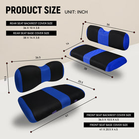 YUWEIDG0769 seat cover installation is quick and simple for one person.