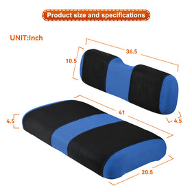 YUWEIDG0769 seat cover upgrade improves cart appearance
