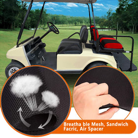 Secure buckles and Velcro ensure snug, tool-free installation for YUWEIDG0769.