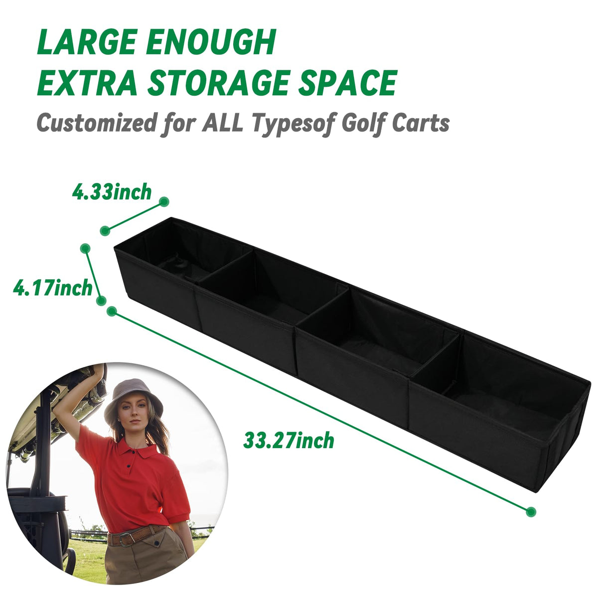 YUWEIDG0769 universal fit supports EZGO TXT/RXV models