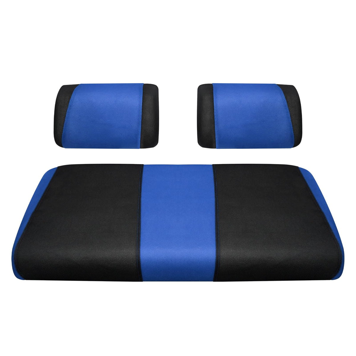 YUWEIDG0769 universal rear seat cover on a golf cart protects from dirt and wear.