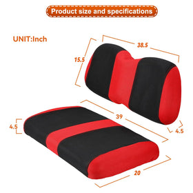 YUWEIDG0769 updated cart look enhances the interior of your Club Car Precedent.