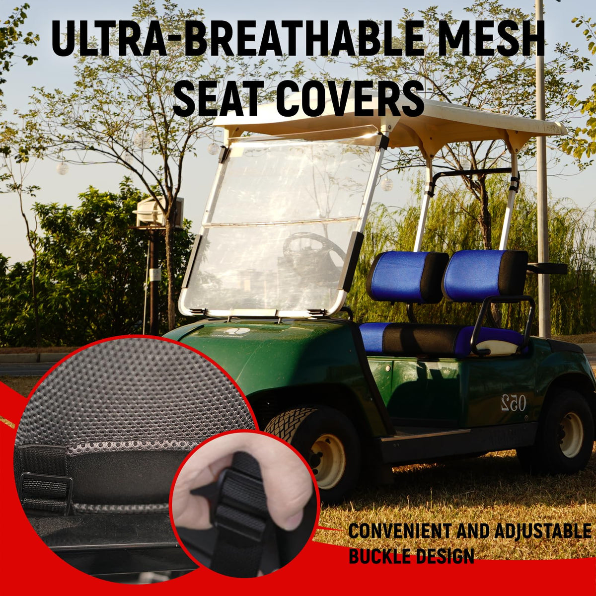 YUWEIDG0769 Yamaha B-shape rear cover fits snugly with breathable comfort.