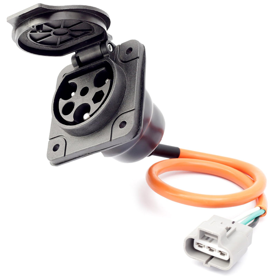 YUXIVCNE ST-031016-PZ charger receptacle with 3-pin port for versatile 110V–220V charging