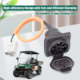 Rugged design suited for on-course or off-road charging scenarios